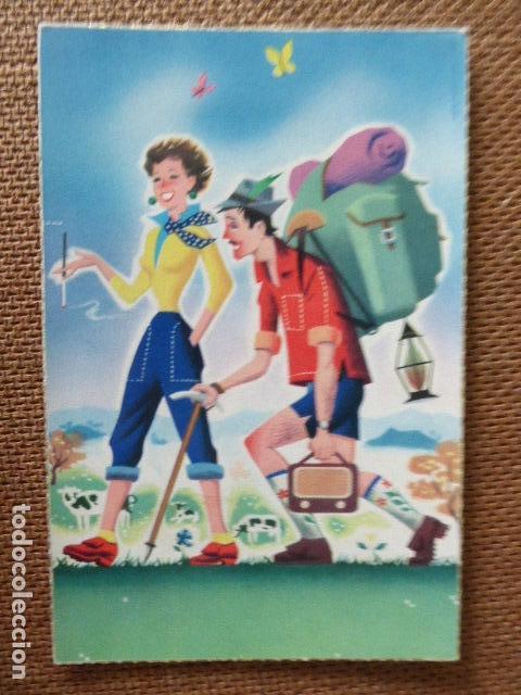 Postais: POSTAL ILUSTRADA POR DOMENECH.