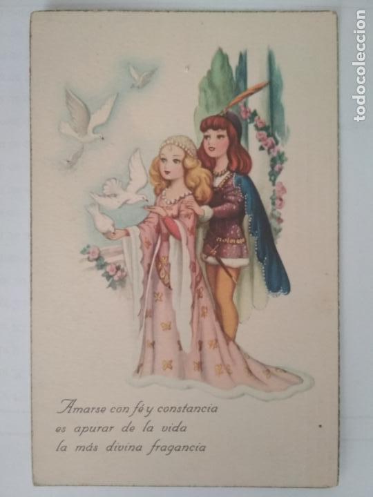 Postcards: POSTAL DE HUMOR INFANTIL, ESCRITA A&Ntilde;O 1947