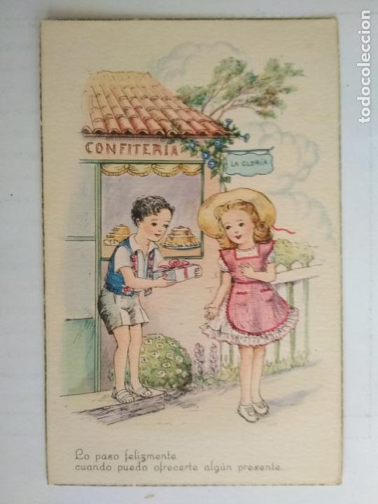 Postcards: POSTAL INFANTIL, SIN CIRCULAR, A&Ntilde;OS 60