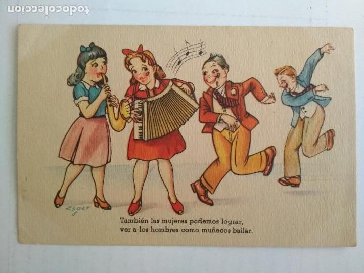 Postcards: POSTAL INFANTIL, C.M.B. SERIE N&ordm; 59, SIN CIRCULAR, A&Ntilde;OS 60