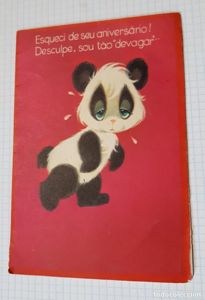 Cartoline: Felicitaci&oacute;n tama&ntilde;o folio plegada tipo postal, Brasil