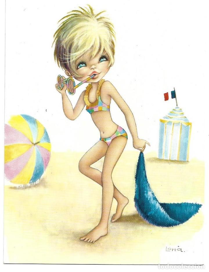 Postais: POSTAL EDICIONES CYZ 6659 .- ILUSTRA LORIA