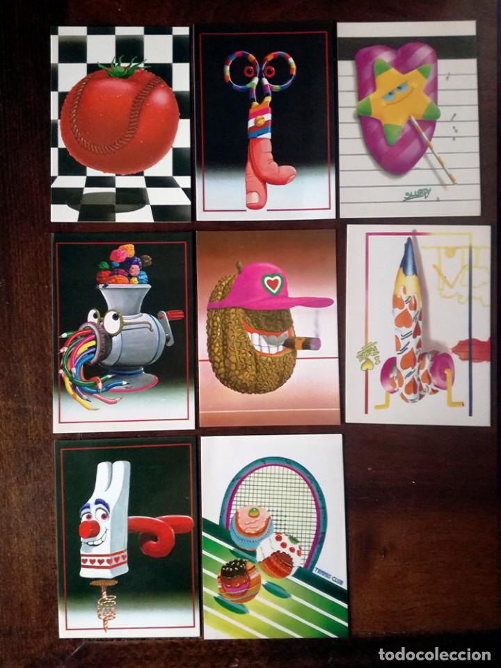 Postales: 10 POSTALES DIBUJOS ORIGINALES HUMOR COLECCI&Oacute;N PERLA NUEVO