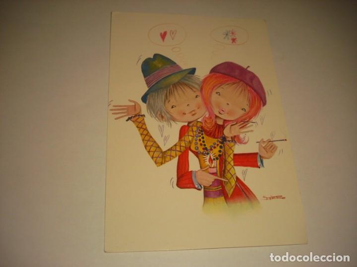 Postkarten: BONITA POSTAL DE PAREJA CYZ 6966.