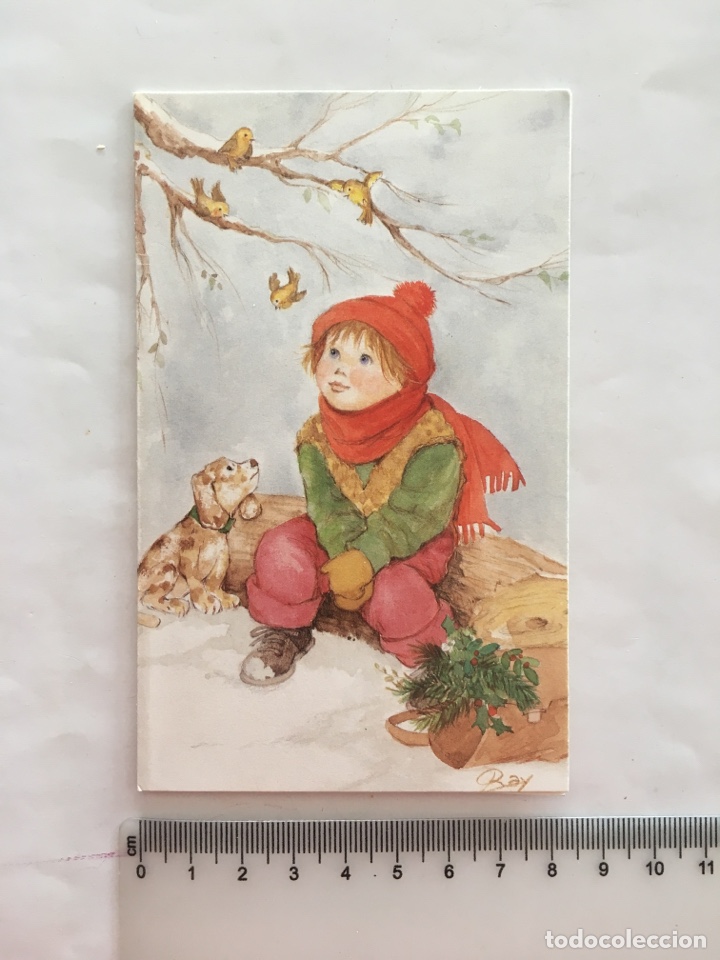 Postcards: FELICITACI&Oacute;N NAVIDAD. DIPTICO. AC AGENCY. ILUSTRACI&Oacute;N BAY. H. 1990?