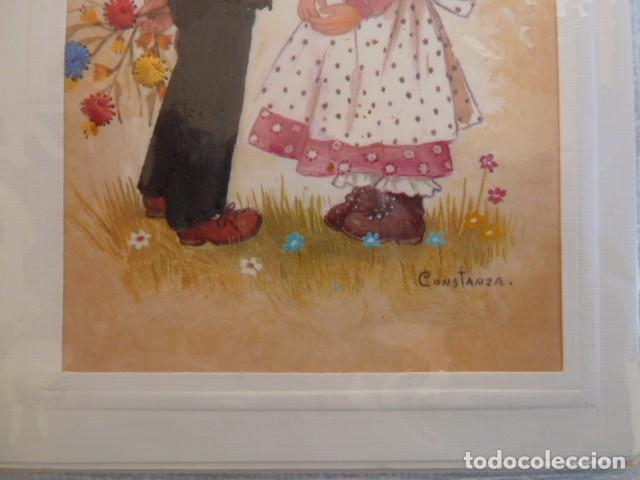 Postales: Postal Constanza, bordada. - Foto 4