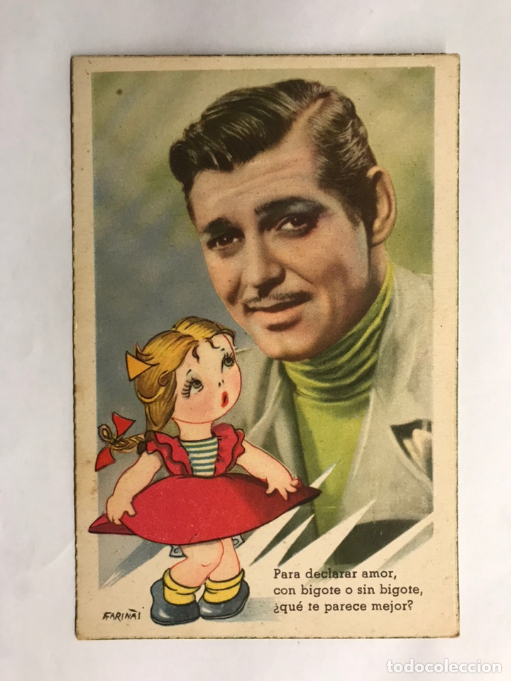 Cartes Postales: DIBUJOS Y CARICATURAS. Postal. Ilustra Fari&ntilde;as. Serie B, Edita: Exclusivas SOBE (a.1946)