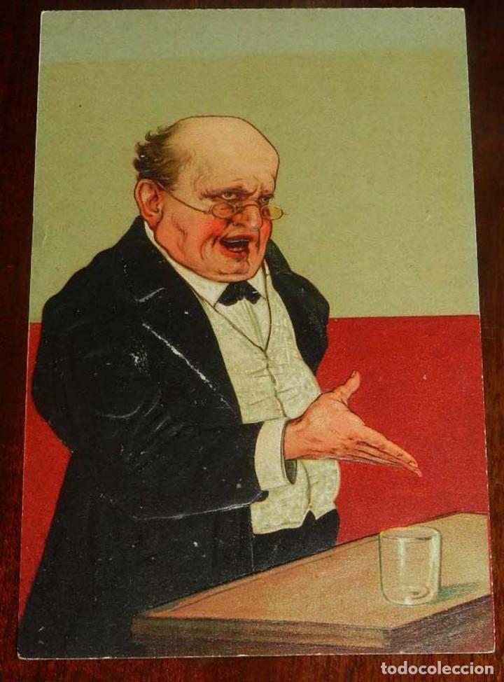 Postcards: ANTIGUA POSTAL ILUSTRADA CON CARICATURA EN RELIEVE, SERIE 8694, ED. PBF, PRINTED IN GERMANY, NO CIRC