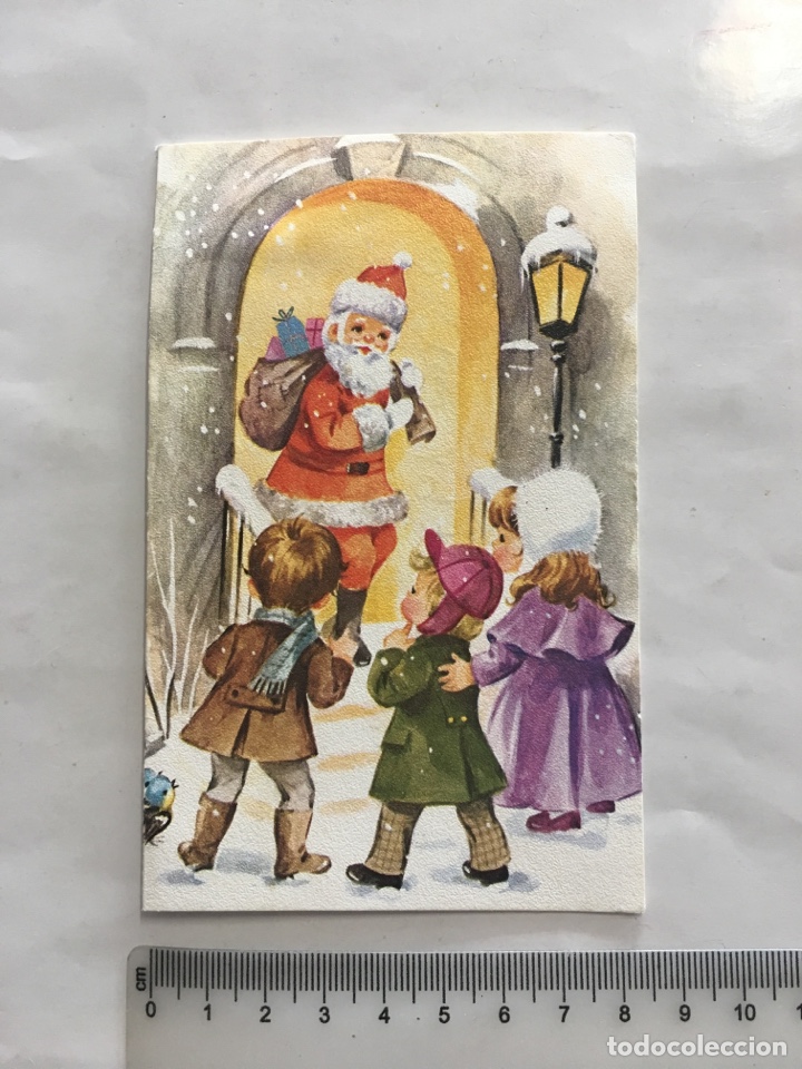 Postcards: POSTAL. FELICITACI&Oacute;N NAVIDAD. ILUSTRACI&Oacute;N?. PRINTED IN GERMANY. DIPTICO. H. 1970?.