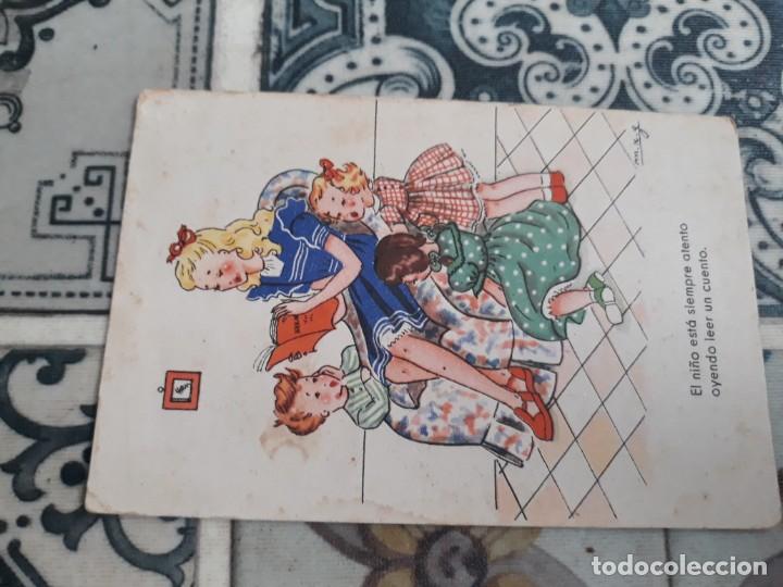 Postais: Dibujo madre ni&ntilde;os