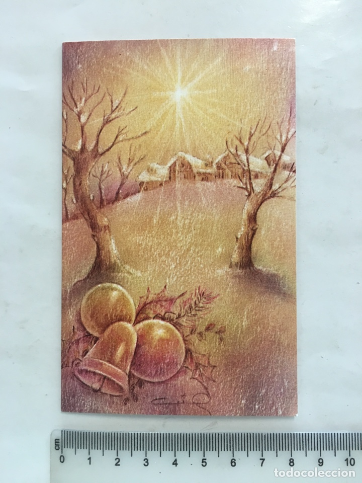 Postcards: POSTAL. FELICITACI&Oacute;N NAVIDAD. DIPTICO. ILUSTRACI&Oacute;N?. SUB&Iacute;. H. 1980?.