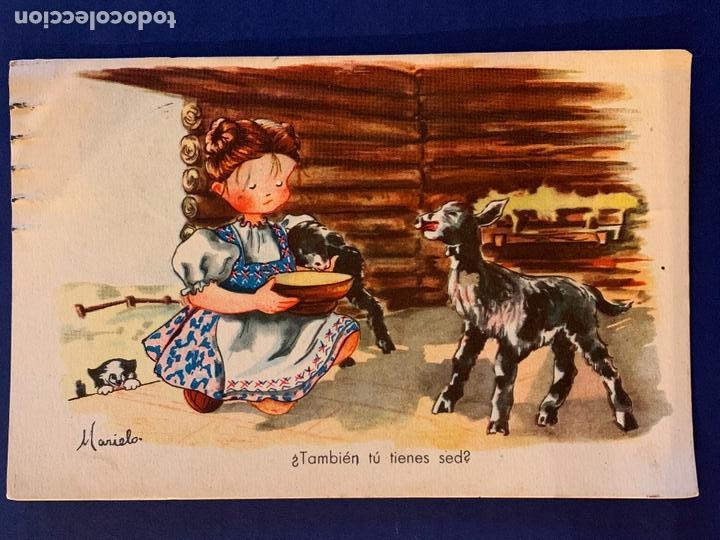 Postkarten: POSTAL INFANTIL EDICIONES TRIO SERIE 53 .- ILUSTRA MARIELO