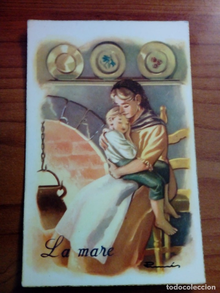 Cartoline: ANTIGUA POSTAL LA MARE CREACIONES EDIART 1957