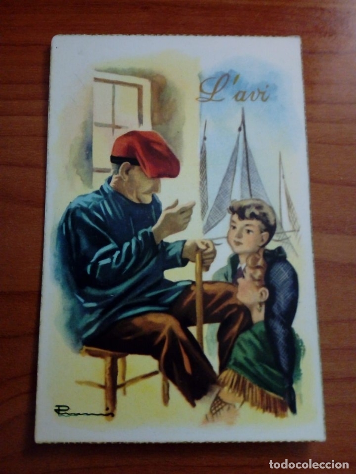 Postcards: ANTIGUA POSTAL L'AVI CREACIONES EDIART 1957