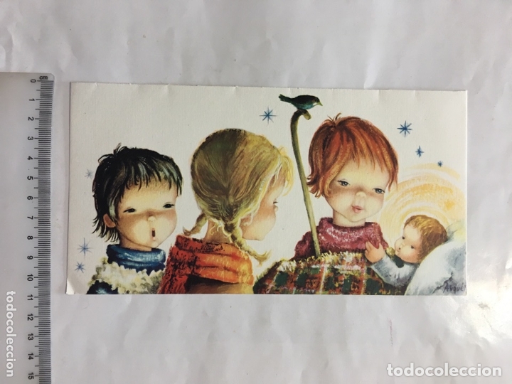 Postcards: FELICITACI&Oacute;N NAVIDAD. ILUSTRACI&Oacute;N AUQUER?. H. 1965?.