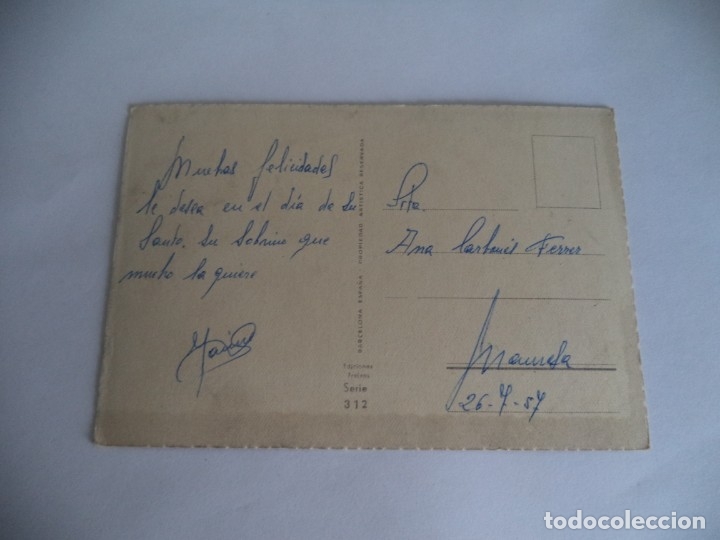 Postales: Postal dibujada . Freixas - Foto 2