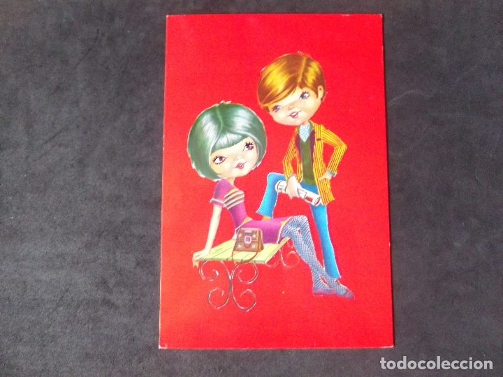 Cartes Postales: DIBUJOS-V20-3-VARIOS-NI&Ntilde;OS-PAREJAS..