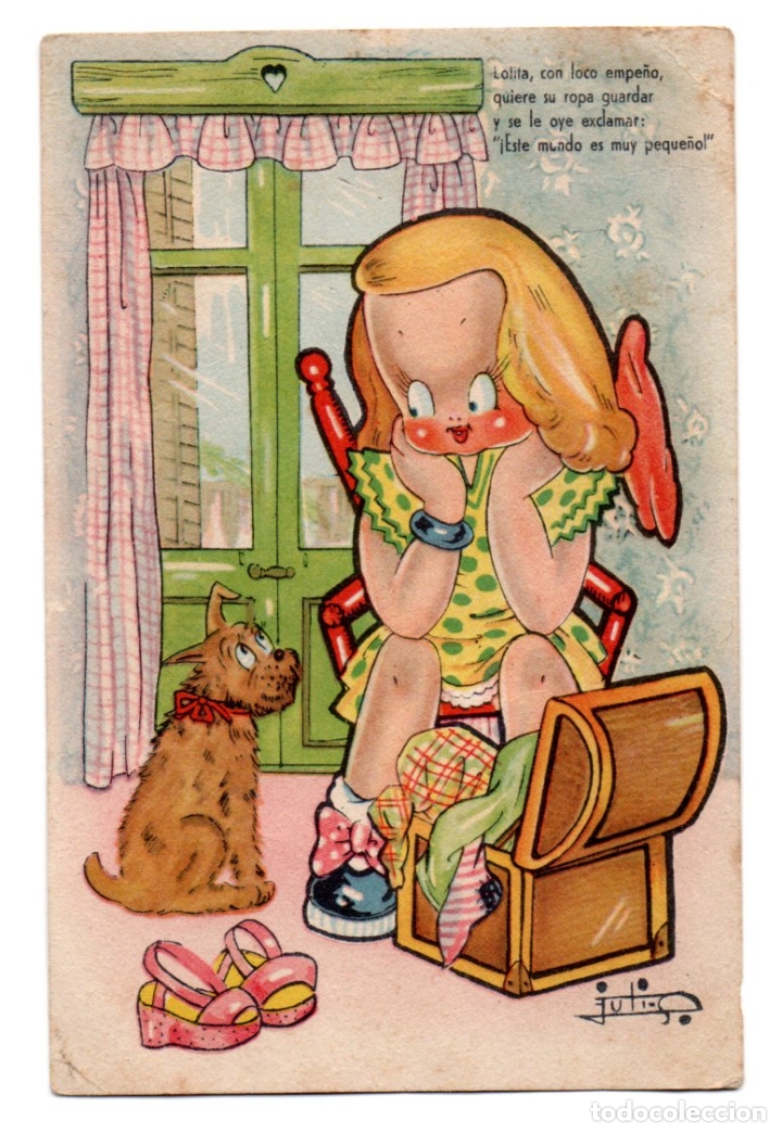 Cartes Postales: POSTAL - ESTAMPER&Iacute;A RAM - SERIE 16 - ILUSTRADOR JULI