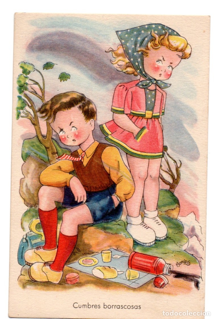 Postkarten: POSTAL - EDICIONES DEL ARTE - EDITORIAL ARTIGAS - SERIE 68 - COLECCI&Oacute;N A - ILUSTRADOR BOMB&Oacute;N