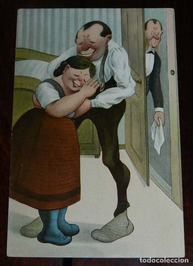 Postcards: POSTAL ILUSTRADA HUMORISTICA, GES. GRESCH. N. 389, NO CIRCULADA.