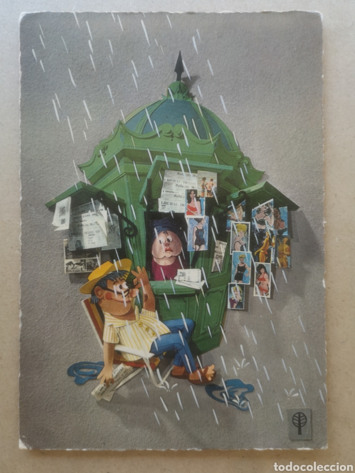 Postcards: POSTAL VR 5094/6 HOLANDA.TROQUELADA . KIOSO
