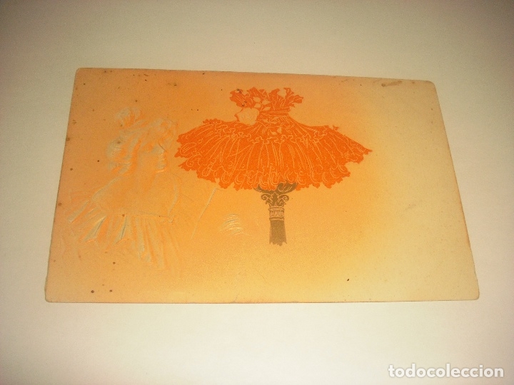 Cartoline: ANTIGUA POSTAL EN RELIEVE . ESCRITA.