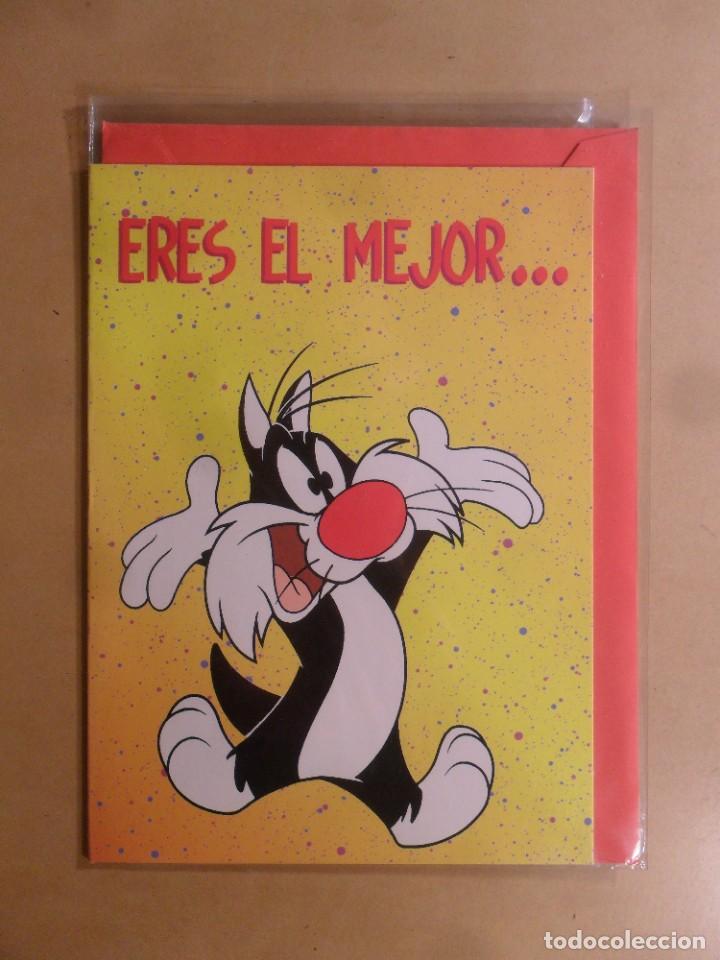 Postais: POPY CARDS - ERES EL MEJOR&hellip; - LOONEY TUNES - NUEVA SIN USAR