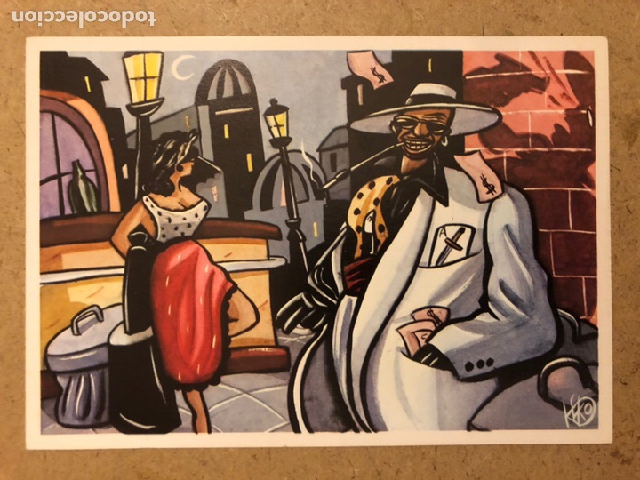 Cartoline: QUIEN A HIERRO MATA DE KEKO. POSTAL SIN CIRCULAR SOMBRAS EDICIONES N&deg; 13 (1985).