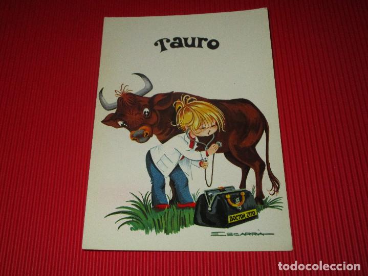 Postcards: TAURO - 3021/4 - SIN USAR - DEL 21 ABRIL AL 20 MAYO - SIGNO DEL ZODIACO