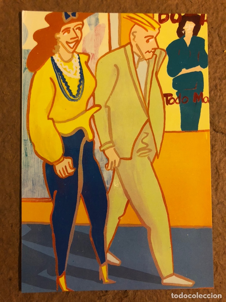 Postais: TODO MODA, ORIGINAL DE ISA FEU. POSTAL SIN CIRCULAR EDICIONES LA C&Uacute;PULA 1987.