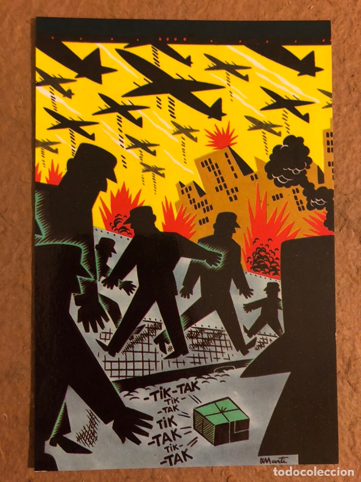 Postais: ENERO, ORIGINAL DE MART&Iacute;. POSTAL SIN CIRCULAR EDICIONES LA C&Uacute;PULA 1987.