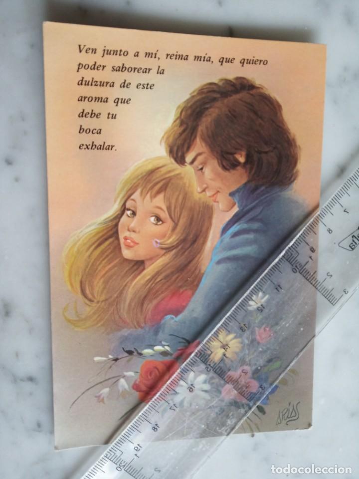 Cartoline: Postal : ROMANTICA ADOLESCENCIA - iLUSTRAC. ARIAS.- escrita -