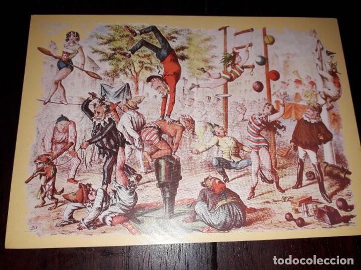 Postais: N&ordm; 19442 POSTAL LLEGA EL CIRCO