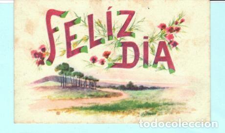 Postkarten: POSTAL DE DIBUJOS FELIZ DIA CIRCULADA A&Ntilde;O 1942 EDITO C.M B.