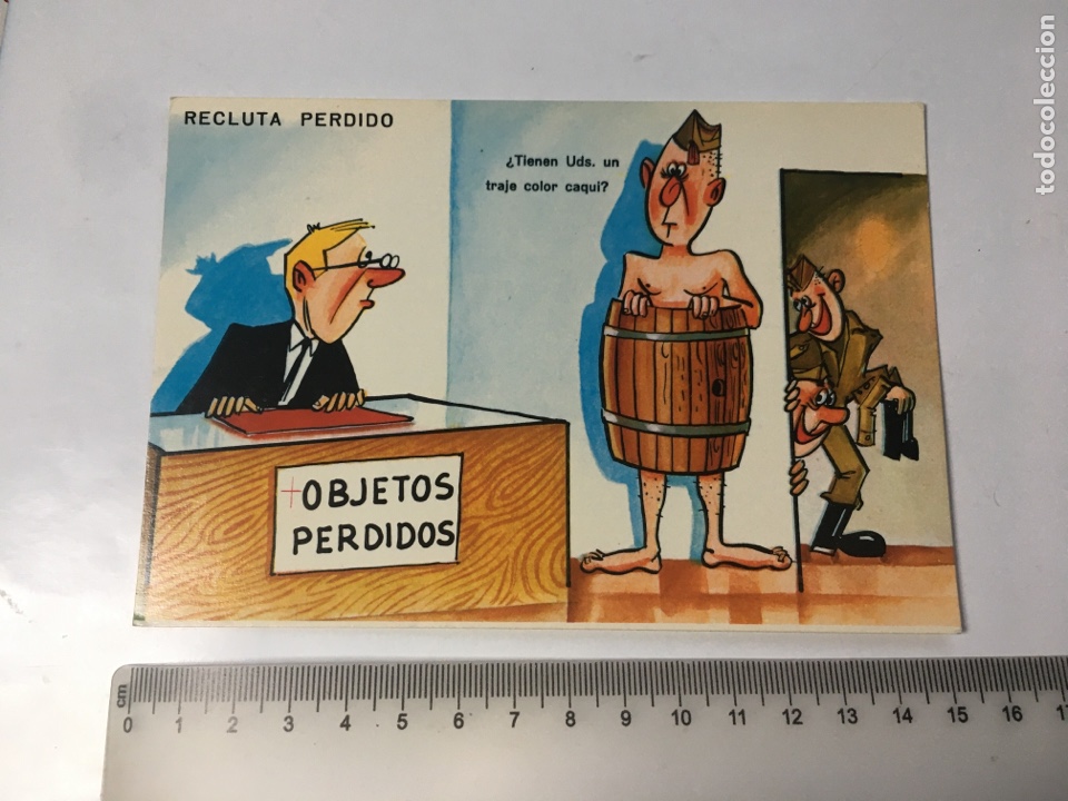 Postcards: POSTAL. RECLUTA PERDIDO. EDICIONES VIRGEN DEL MAR. ALMER&Iacute;A. 1967.