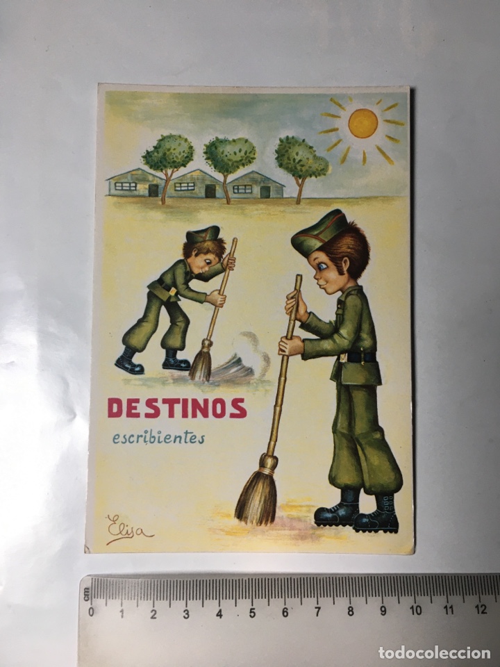 Postales: POSTAL. DESTINOS ESCRIBIENTES. ILUSTRACI&Oacute;N ELISA. VIKINGO.