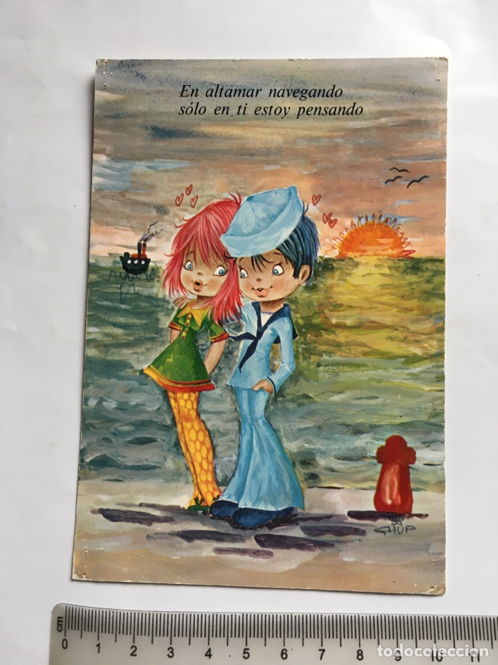 Postales: POSTAL. A&Ntilde;OS SETENTA. ILUSTRACI&Oacute;N CHUP. VIKINGO.