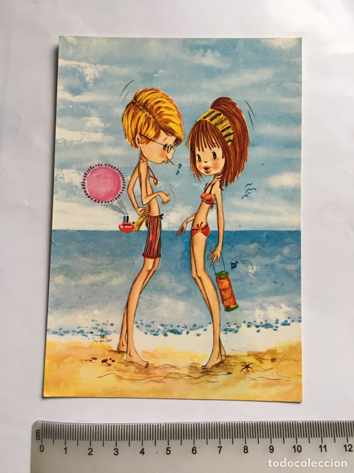 Postales: POSTAL. A&Ntilde;OS SETENTA. ILUSTRACI&Oacute;N?. VIKINGO.