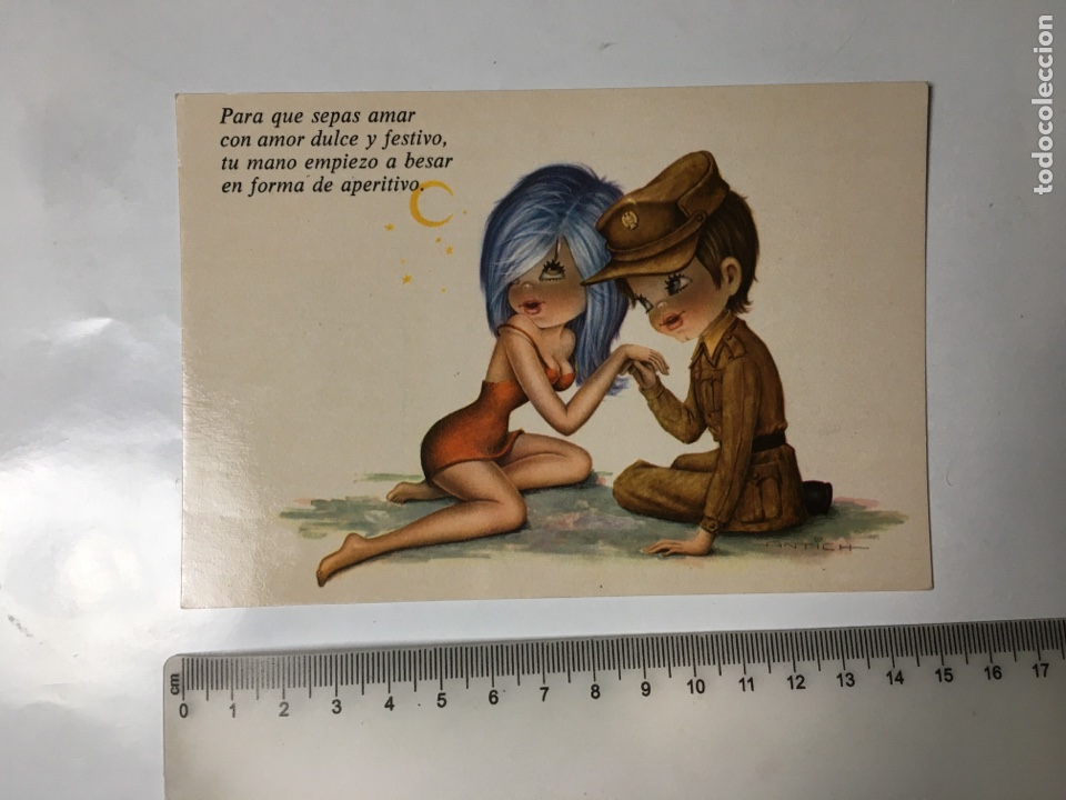 Postales: POSTAL. A&Ntilde;OS SETENTA. ILUSTRACI&Oacute;N ANTICH. VIKINGO.