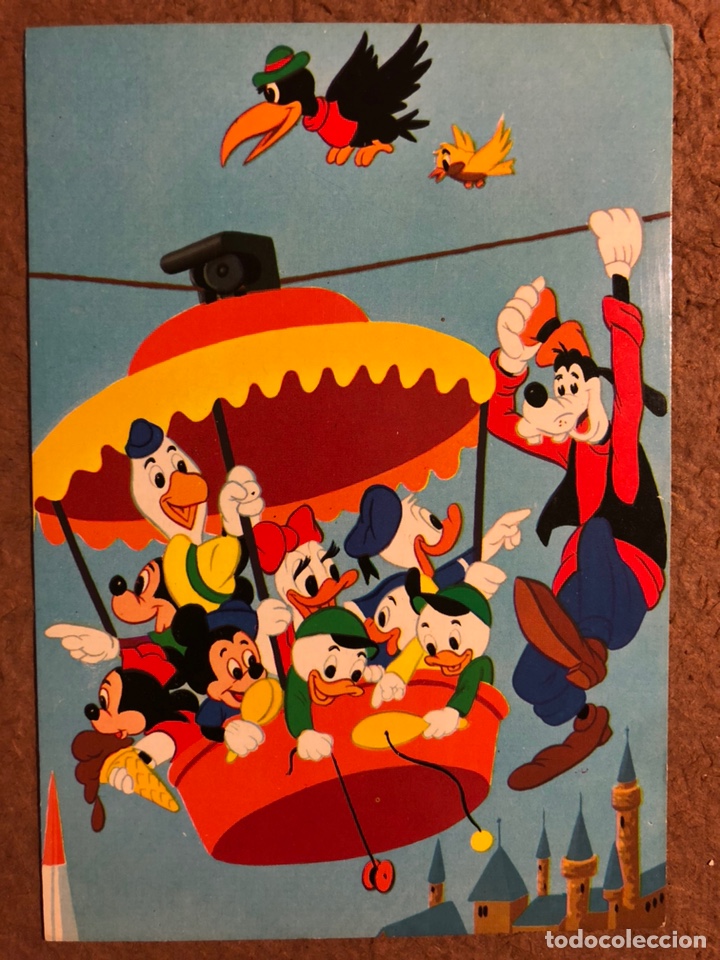 Cartoline: ANTIGUA POSTAL SIN CIRCULAR PERSONAJES WALT DISNEY.