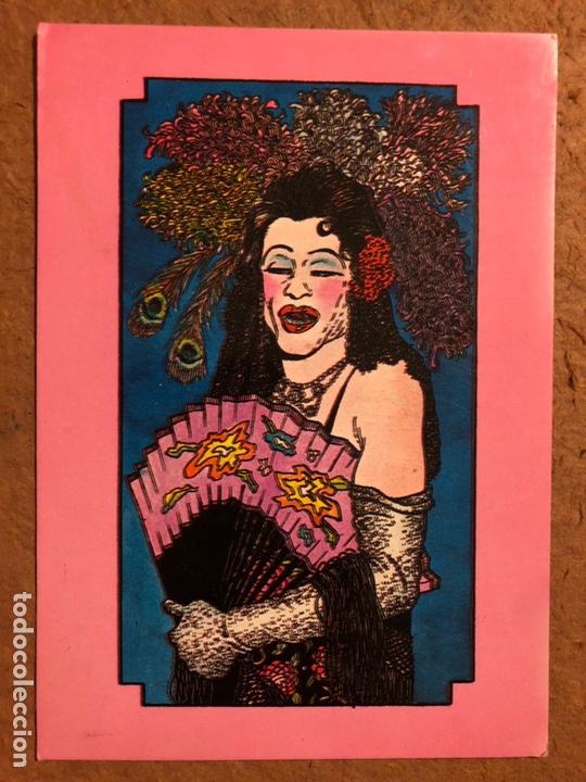 Cartoline: ABANICO. POSTAL SIN CIRCULAR ORIGINAL DE NAZARIO, EDICIONES LA C&Uacute;PULA (1980).