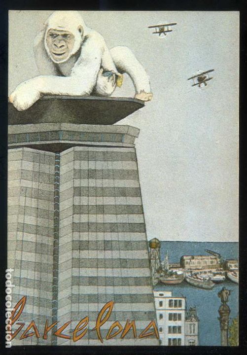 Postales: Ilustra *Silvia Genov&eacute;s - Barcelona* Ed. Producciones Dos y Una - BV. Nueva.