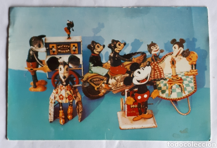 Postales: Postal de MICKEY MOUSE. Coleccionista ANDRES DIEGO DIESTRO. A&ntilde;os 80s.