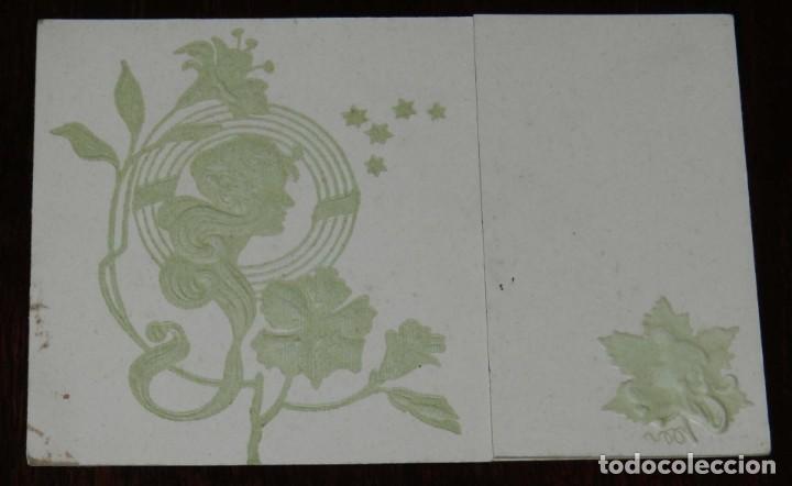 Postais: INVITACION MODERNISTA, 20 DE JUNIO DE 1905, TAMA&Ntilde;O POSTAL.