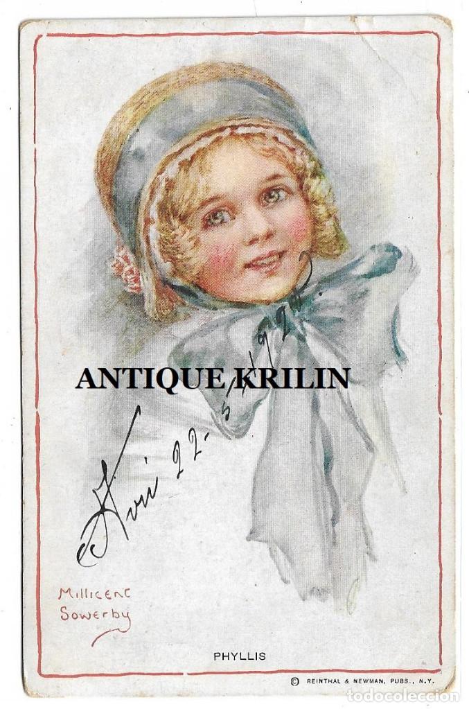 Postales: POSTAL EDICION REINTHAL & NEWMAN .- ILUSTRA MILLICENE SOWERBY .- PHYLLIS