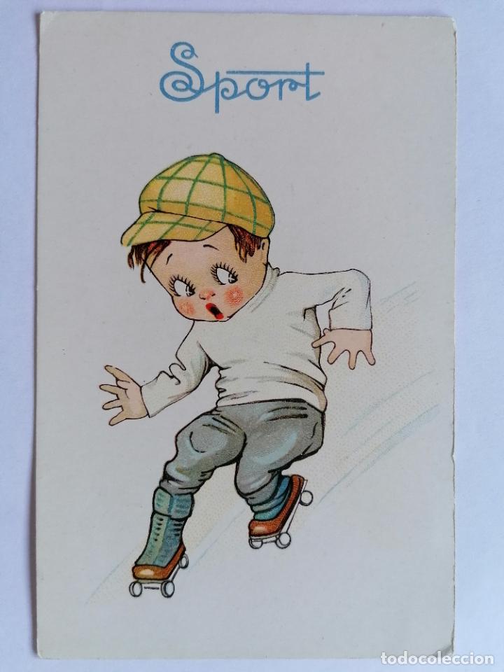 Postkarten: POSTAL INFANTIL SPORT