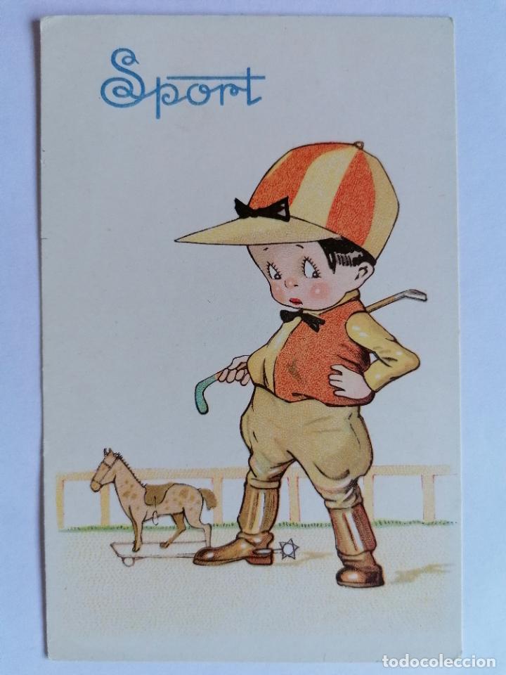Postkarten: POSTAL INFANTIL SPORT