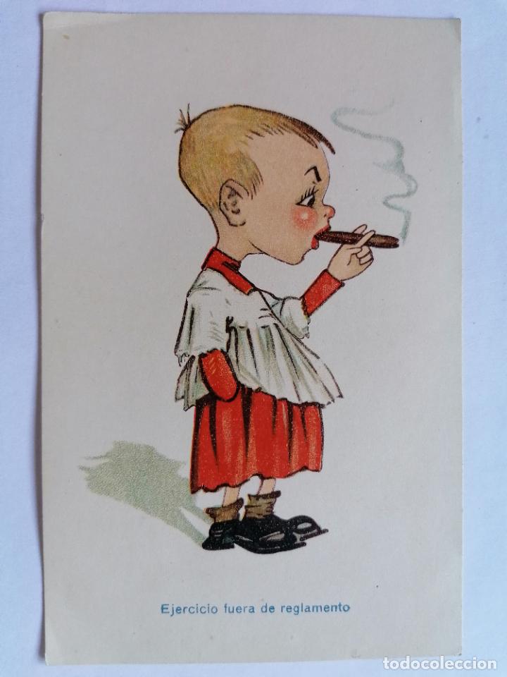 Postcards: POSTAL INFANTIL, EJERCICIO FUERA DE REGLAMENTO