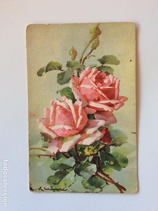 Postales: Postal Rosas - Foto 1