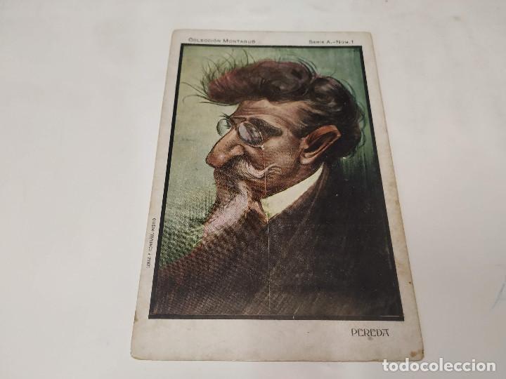 Postales: POSTAL CARICATURESCA DE PEREDA - Foto 1